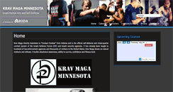 Desktop Screenshot of kravmagaminnesota.com